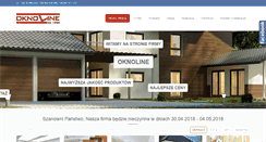 Desktop Screenshot of oknoline.pl
